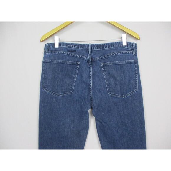 Madewell 37s Jeans 31x32 Mid Rise Skinny Raw Hem Ankle Fray Fits 33x29 - Picture 6 of 16